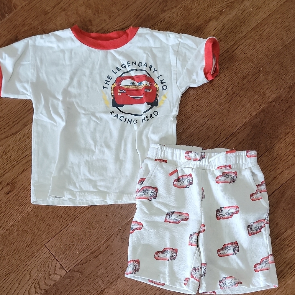 Disney Pixar Cars Red T-Shirt with Number 95